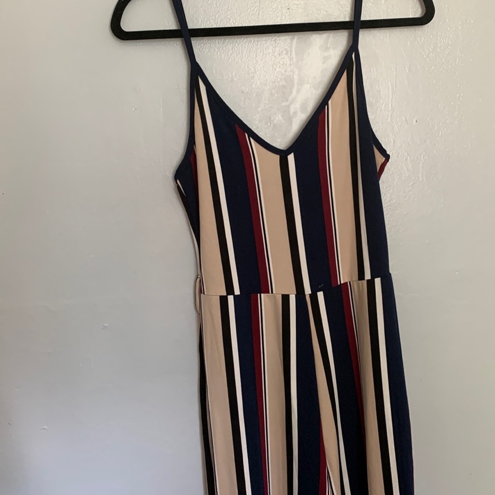 comfortable striped Jumpsuit - S